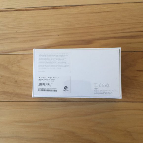 Apple Magic Mouse 2 Bluetooth Wireless Mouse White Silver A1657 MLA02LL/A OEM Re - Picture 3 of 15